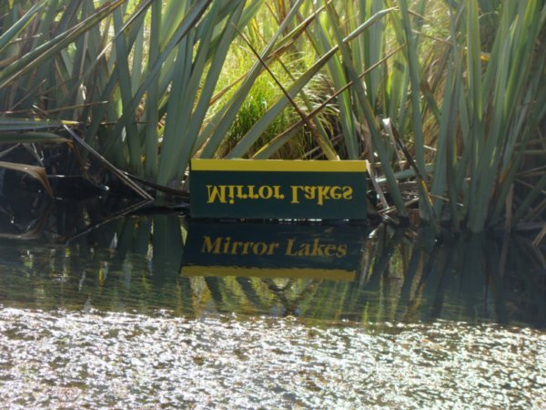 Mirror lakes