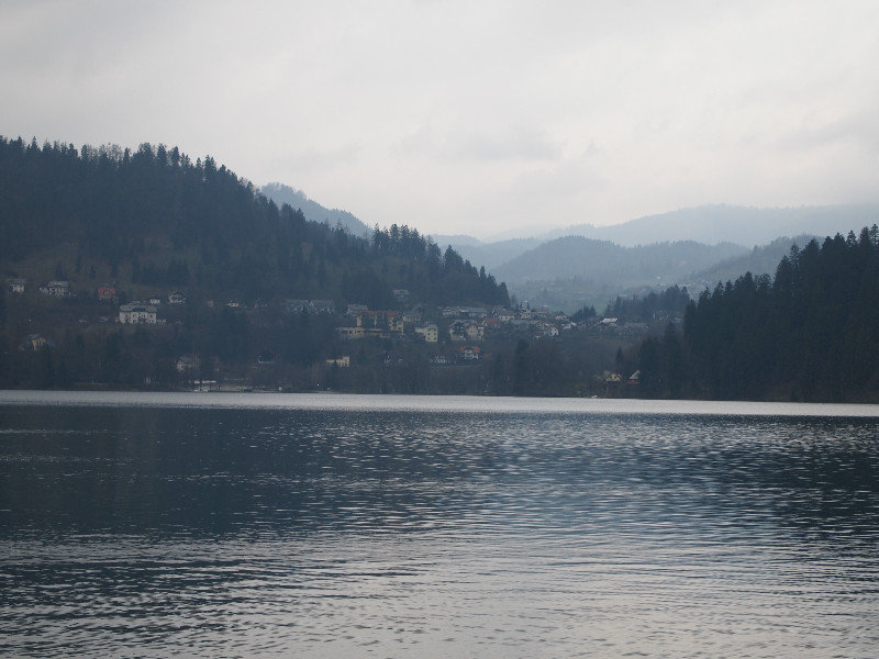 The town of Bled. 