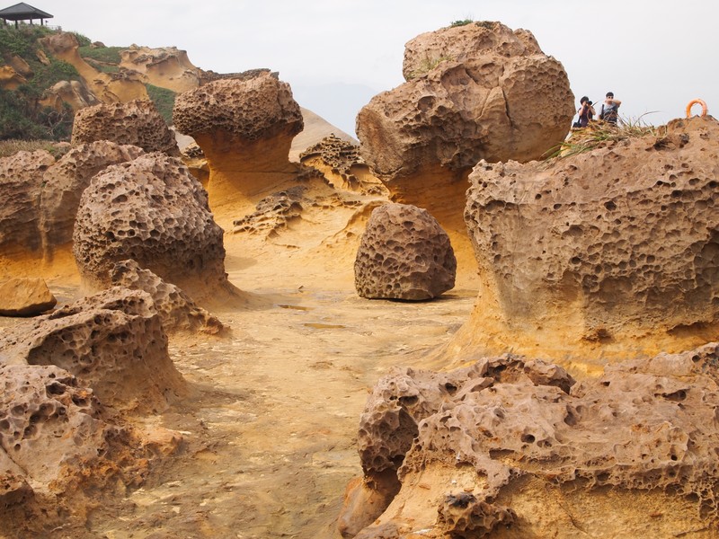Mushroom rocks at Yehliu Geological Park