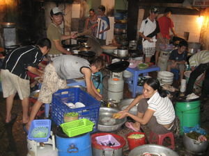 katukeittiö Hanoissa