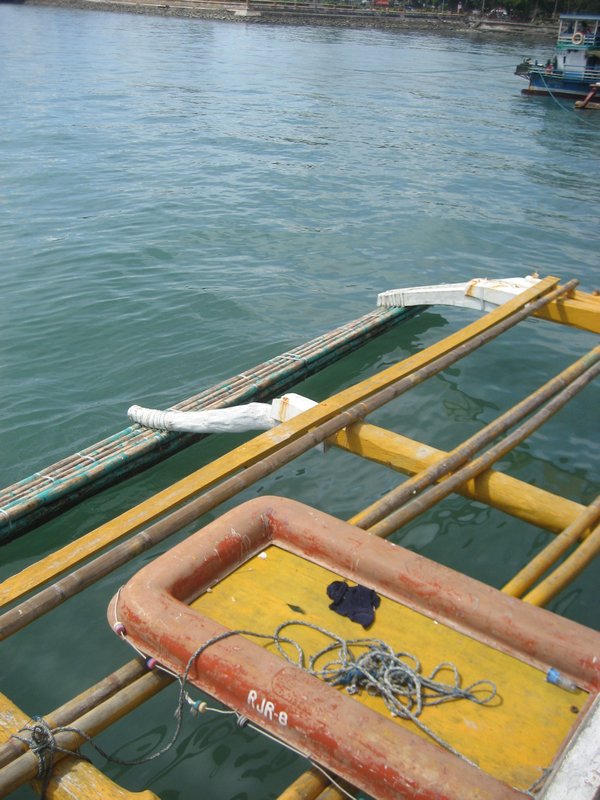 Pelastusvene matkalla Camotesiin