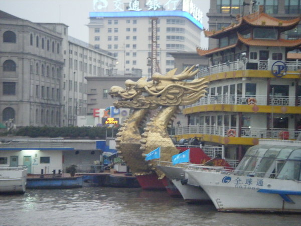Boat on the Huangpu River