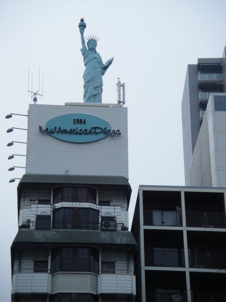 Amerika-Mura Statue of Liberty