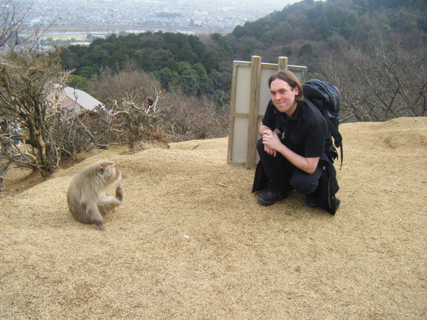 Mark with monkey