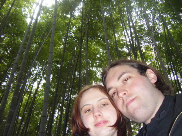 Me and Mark in Bamboo