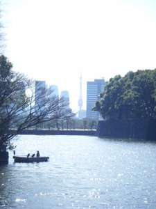 Tokyo Tower in the distance