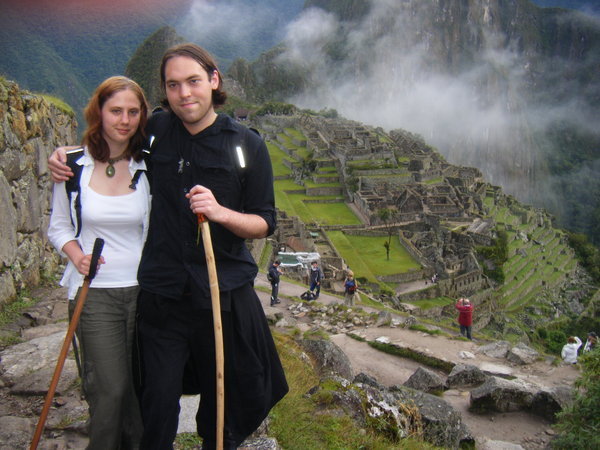 Me and Mark at Machu Picchu
