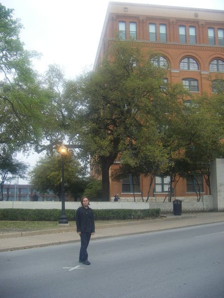 Mark by the place where JFK was shot