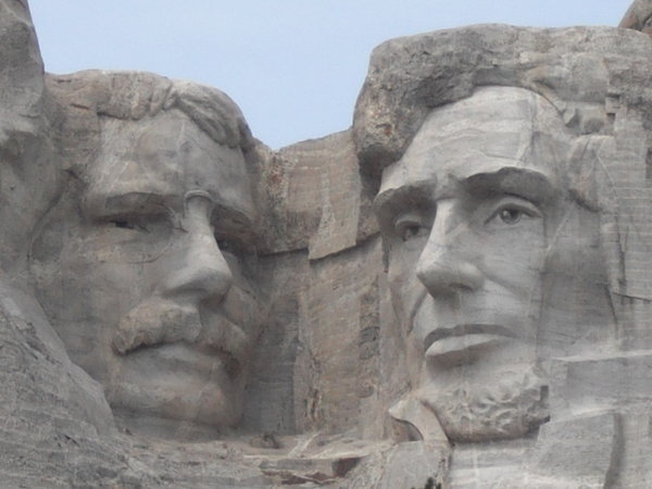 Theodore Roosevelt and Abraham Lincoln