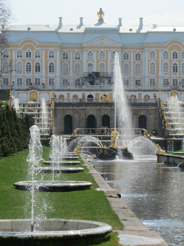 Peterhof's Water Avenue