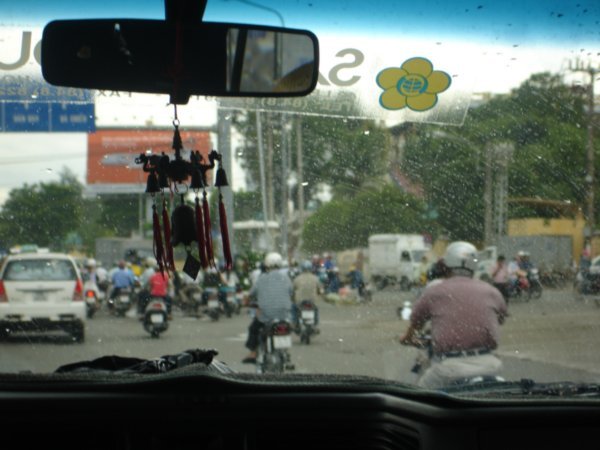 Taxi Ride in Saigon