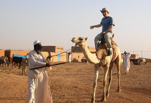Ride 'em camel boy!