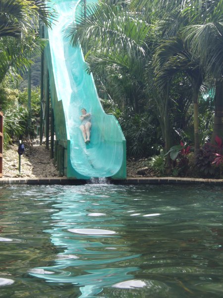 Ruth went on this slide after I told her how bad it was, brave girl!