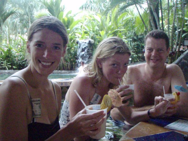 Cocktails in the pool!