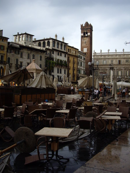 After the rain in Verona