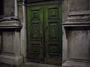 Green Door in Venice