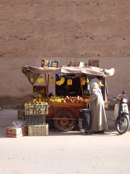 Food stall.