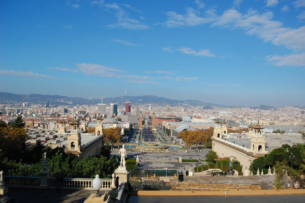 Buena vista del Barcelona