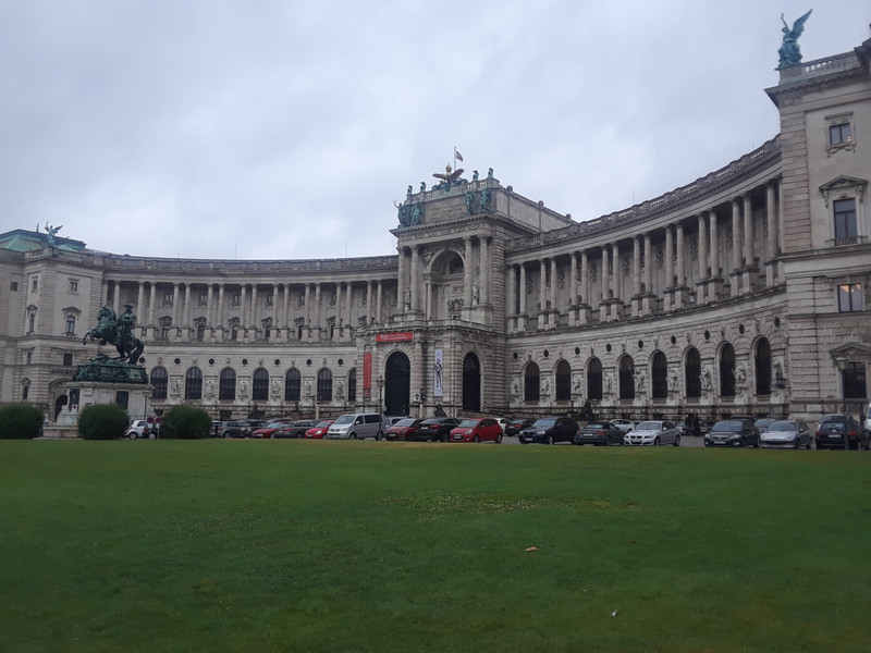 The Imperial Palace of Vienna.