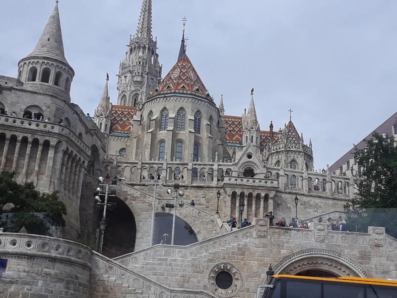 Fisherman's Bastion in Budapest.