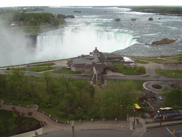 View of the Horseshoe Falls From Our Room
