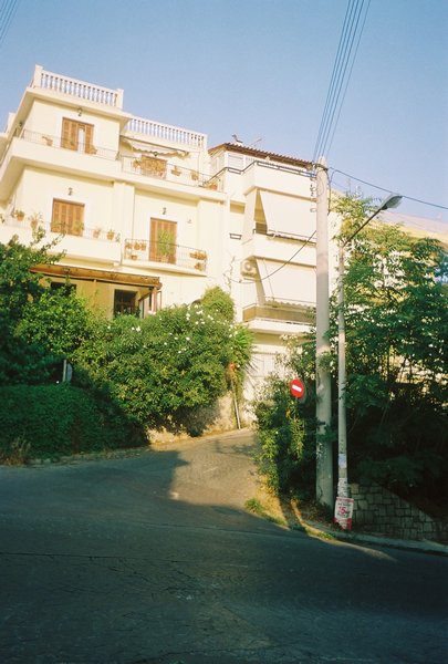 The street to Nick and Maja's house.