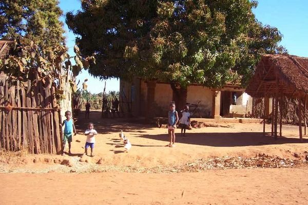 Village in C. Madagascar