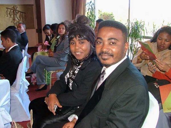 Nazir Assany and his wife Swalia