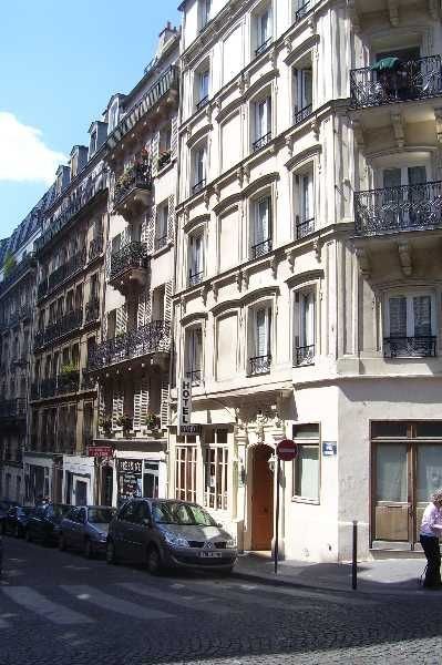 Our hotel in Montmartre