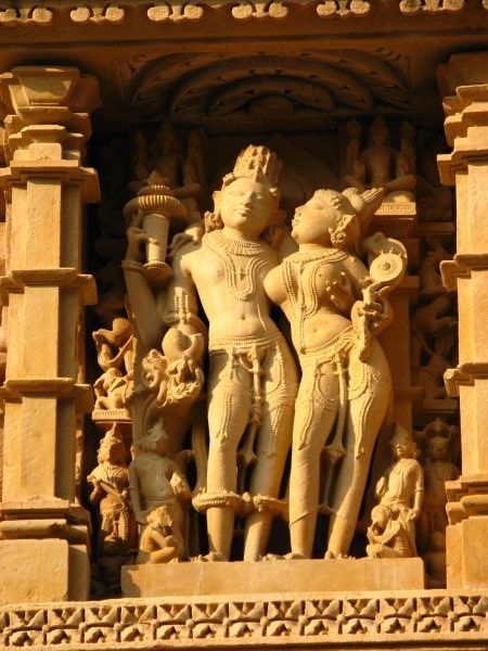 Shiva con su esposa Parvati