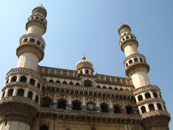 Charminar. Torre musulmana en Hyderabad