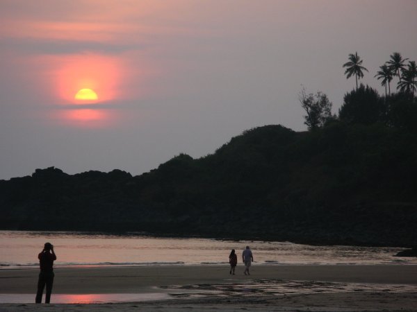 En las paradisiacas playas de Goa. Una India que no es India