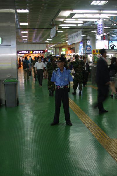 security in bus station