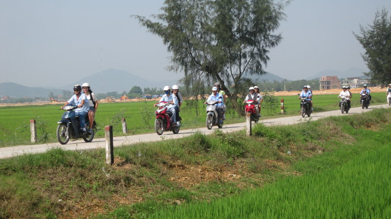 Our motorbike tour