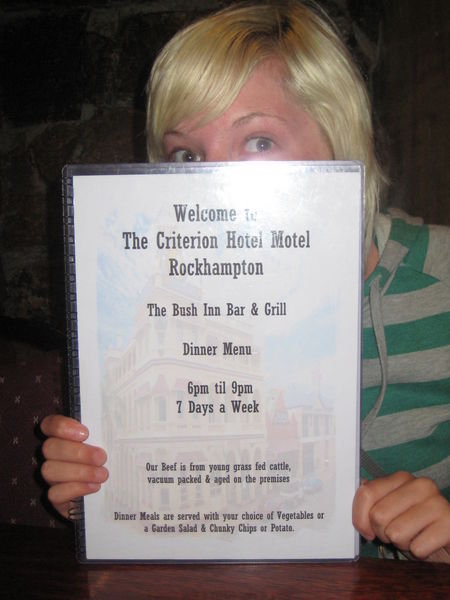 Amy at The Criterion Hotel
