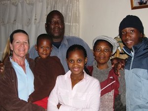 Our family in Molepolole