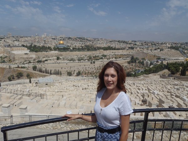 View atop Mount of Olives