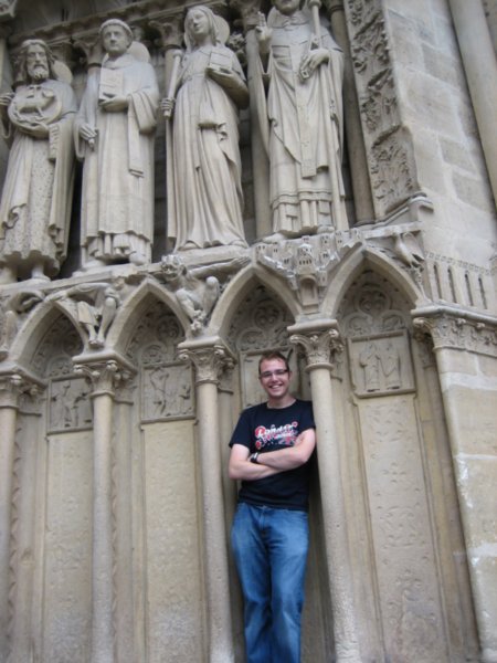Outside Notre Dame