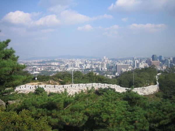 Seoul Fortress wall