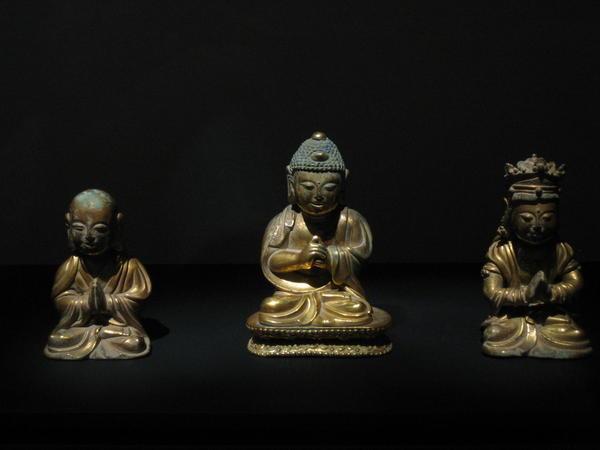 Mini Buddha's at the National Museum