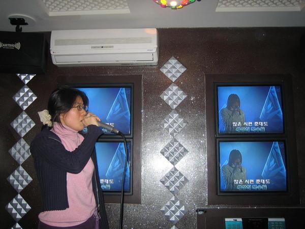 Our first Karaoke bar experience