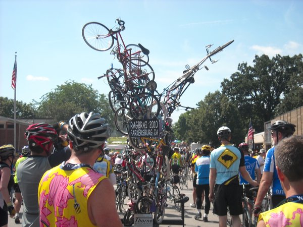 Bike sculpture