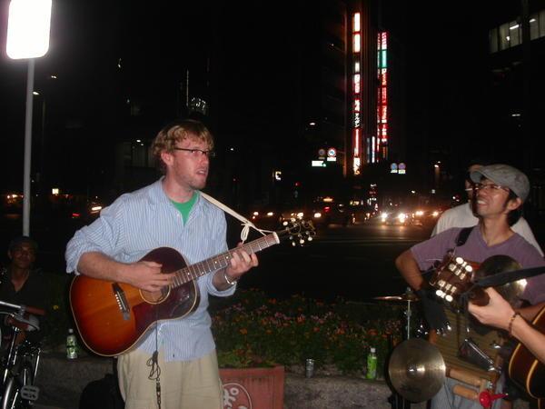 Jamming in the Street