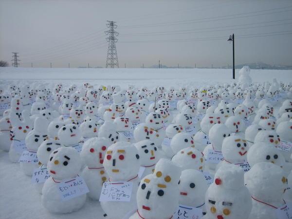 The snowmen are coming!!