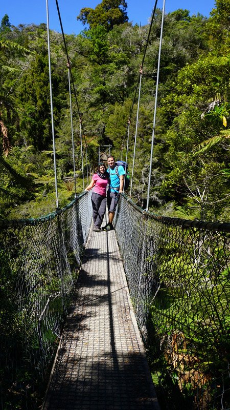 Abel Tasman National Park - Hängebrücke