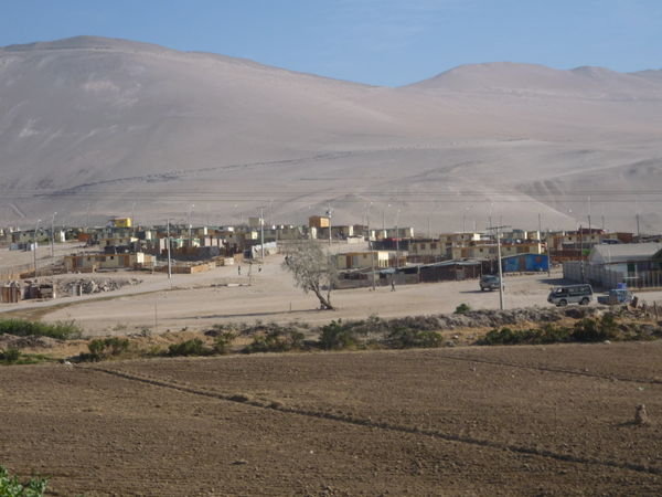 Siedlung vor Arica