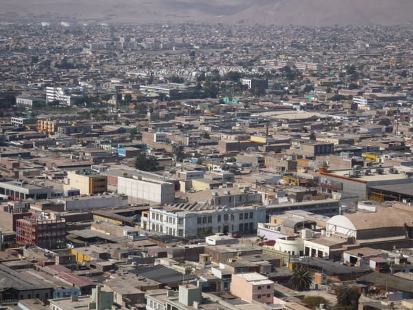 Arica vom Aussichtspunkt