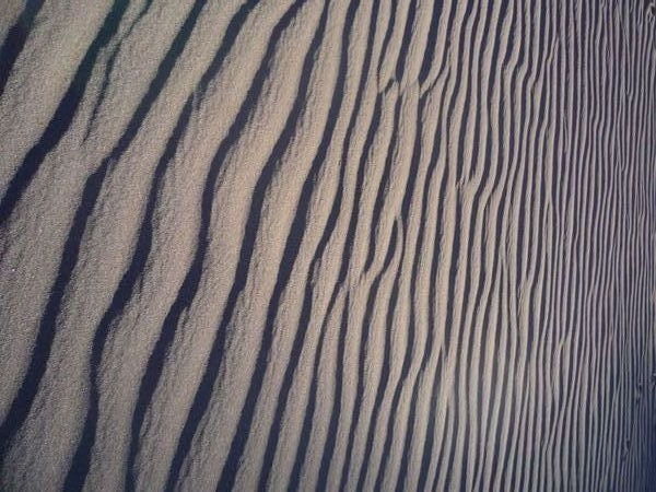 Sand, Sand und nochmals Sand
