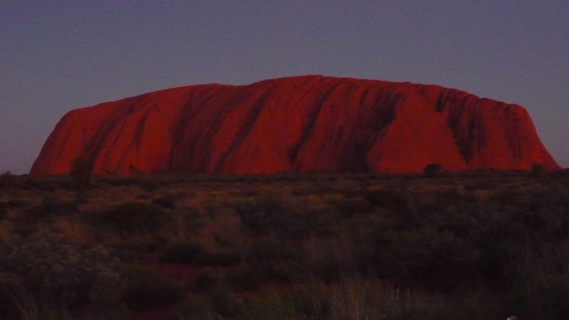 Uluru Sonnenuntergang
