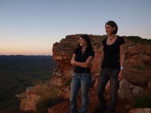 Sonnenuntergang in Alice Springs 